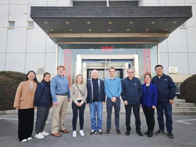 美國高文公司一行訪問大連凱飛化學股份有限公司